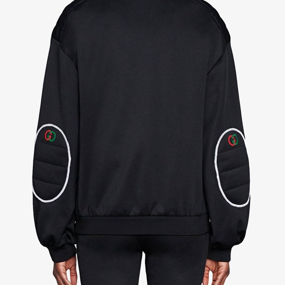 Gucci Technical Jacket w/GG Logo Elbow Pads - Picture 5 of 14